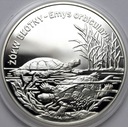 20 zł złotych 2002 Żółw Błotny
