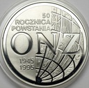 20 zł złotych 1995 ONZ 50 rocznica powstania