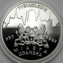 20 zł złotych 1996 Tysiąclecie Gdańska
