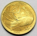 San Marino 20 Lirów 1981