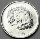 San Marino 5 Lirów 1974