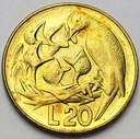 San Marino 20 Lirów 1975