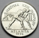 2 zł, złote 1995, Atlanta Zapasy