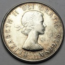 Kanada 50 Centów 1963 SREBRO