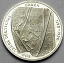 Niemcy 10 Marek SREBRO 1990 J Orden 800 lat