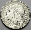 10 zł złotych 1932 Głowa kobiety, babka, Polonia