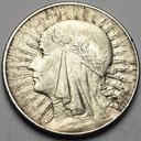 10 zł złotych 1933 Głowa kobiety, babka, Polonia