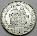 100 zł złotych 1966 Mieszko Dąbrówka Millenium