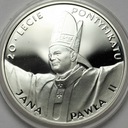 10 zł złotych 1998 Jan Paweł II 20-l Pontyfikatu