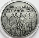 10 zł złotych 2000 Grudzień 30 Rocznica Grudnia 70