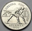 2 zł, złote 1995, Atlanta Zapasy