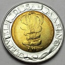 San Marino 500 Lirów 1995