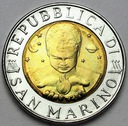 San Marino 500 Lirów 1996 Hegel