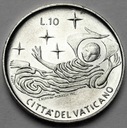 Watykan 10 Lirów 1969 Paweł VI