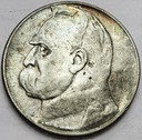 10 zł złotych 1935 Józef Piłsudski SREBRO