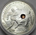 10 zł złotych 2002 Korea-Japonia BURSZTYN SREBRO
