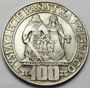 100 zł złotych 1966 Mieszko i Dąbrówka Millenium