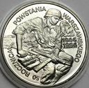 100000 zł 1994 Powstanie Warszawskie 50 rocznica