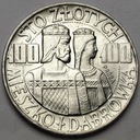 PRÓBA 100 zł 1966 Mieszko Dąbrówka Półpostacie