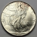 USA 1 dolar 1994 oz uncja One Silver Dollar SREBRO