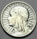2 zł złote 1933 Głowa kobiety, babka, Polonia
