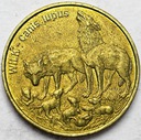 2 zł, złote 1999 Wilk Wilki