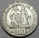 100 zł złotych 1966 Mieszko Dąbrówka Millenium