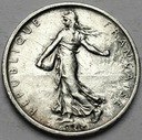Francja 5 Franków 1960 Siewka SREBRO