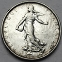 Francja 5 Franków 1964 Siewka SREBRO