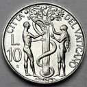 Watykan 10 Lirów 1988 Jan Paweł II