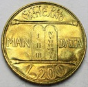 Watykan 200 Lirów 1993 Jan Paweł II