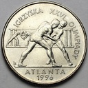 2 zł, złote 1995, Atlanta Zapasy ŁADNA POLECAMY