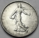 Francja 5 Franków 1964 Siewka SREBRO