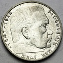 Niemcy 2 marki 1939 Hindenburg SREBRO