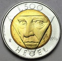 San Marino 500 Lirów 1976 HEGEL
