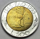 San Marino 500 Lirów 1995