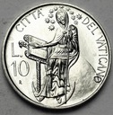 Watykan 10 Lirów 1986 Jan Paweł II
