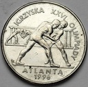 2 zł, złote 1995, Atlanta Zapasy