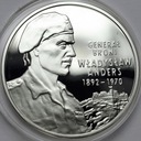 10 zł złotych 2002 Generał Władysław Anders