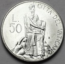 Watykan 50 Lirów 1986 Jan Paweł II