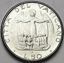 Watykan 50 Lirów 1987 Jan Paweł II