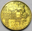 2 zł, złote 1998 Skłodowska Polon i Rad