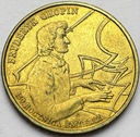 2 zł, złote 1999 Fryderyk Chopin Szopen