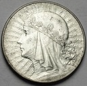 10 zł złotych 1932 Głowa kobiety, Polonia ŁADNA