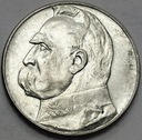 10 zł złotych 1934 Józef Piłsudski ORZEŁ ZWYKŁY