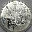 10 zł złotych 2001 Jan III Sobieski PÓŁPOSTAĆ
