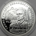 10 zł złotych 2010 Auschwitz Witold Pilecki