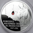 10 zł złotych 2009 Ks. Jerzy Popiełuszko