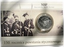 10 zł złotych 2013 Powstanie Styczniowe