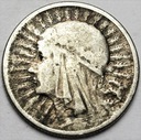 2 zł złote 1933 Głowa kobiety, babka, Polonia